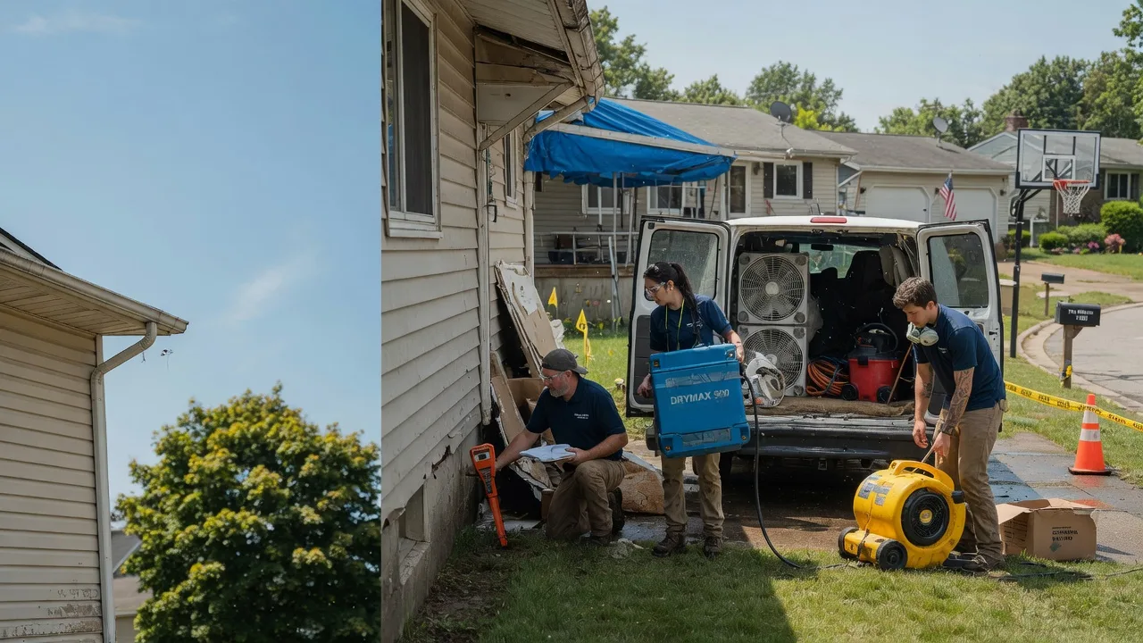 Ceiling Leak Cleanup in Monticello, MN near me