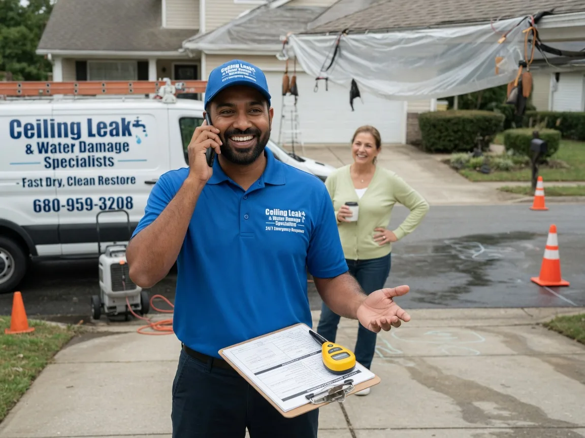 Ceiling Leak Cleanup Monticello, MN FAQs